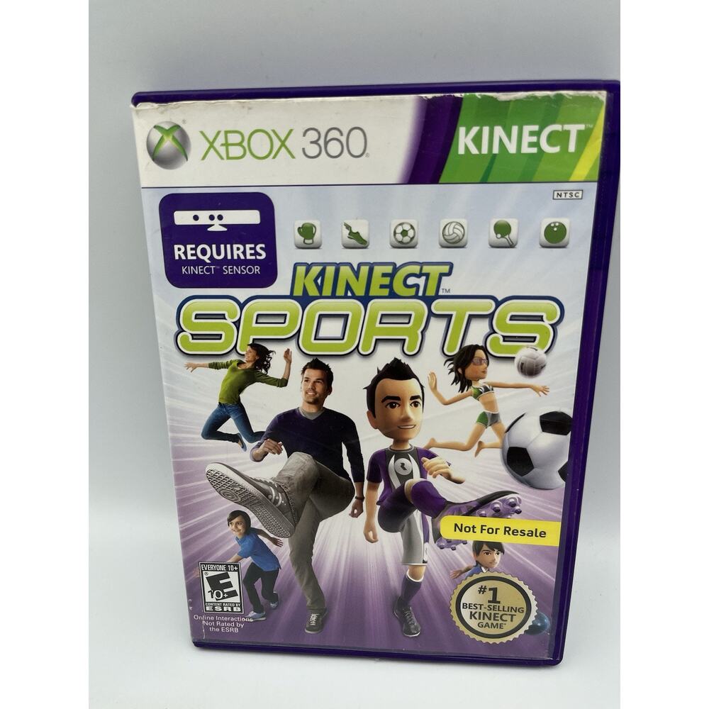Kinect Sports Xbox 360 Complete In Box CIB